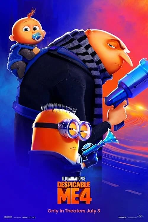 Despicable Me 4 film posteri