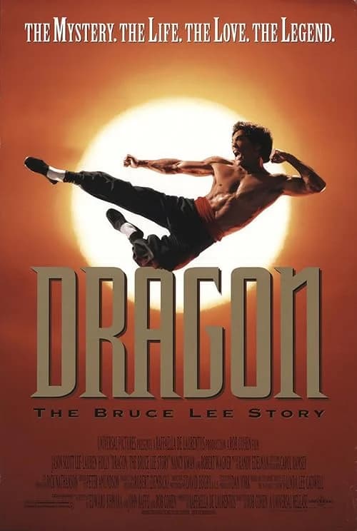 Dragon: The Bruce Lee Story film posteri