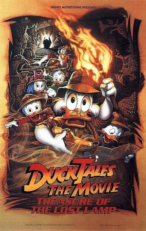 DuckTales the Movie: Treasure of the Lost Lamp film posteri