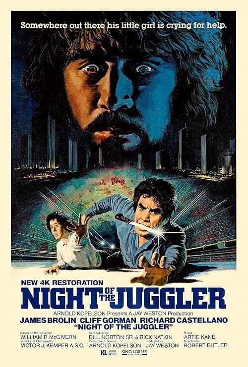 Night of the Juggler film posteri