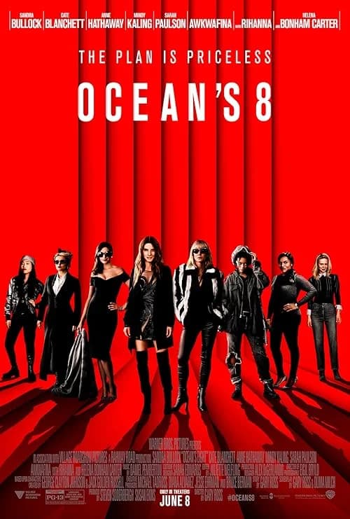 Ocean's Eight film posteri