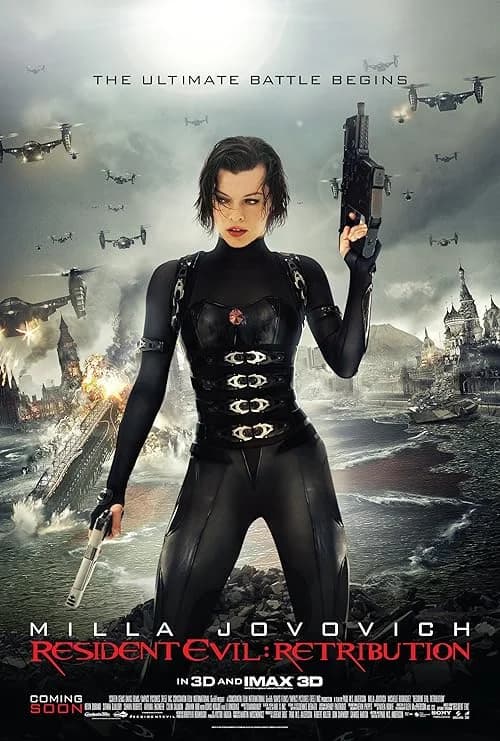 Resident Evil: Retribution film posteri
