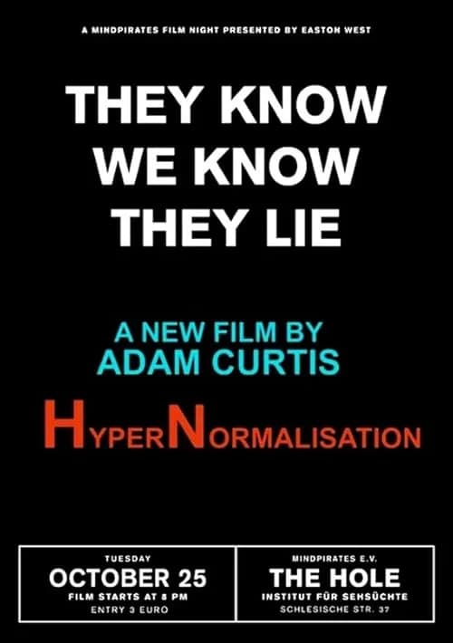 HyperNormalisation film posteri